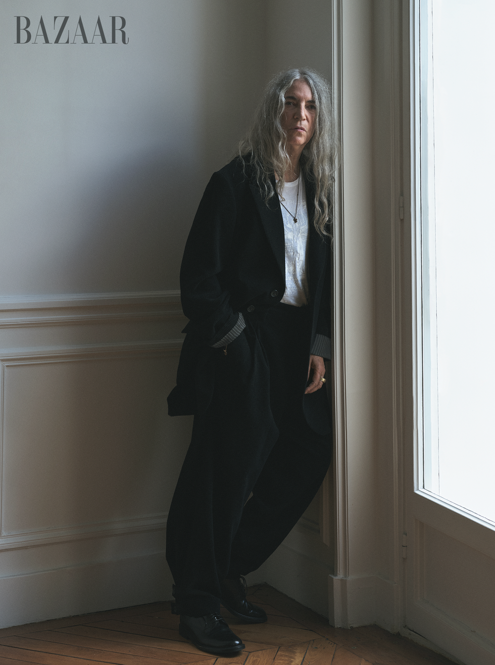 patti smith for harper's bazaar