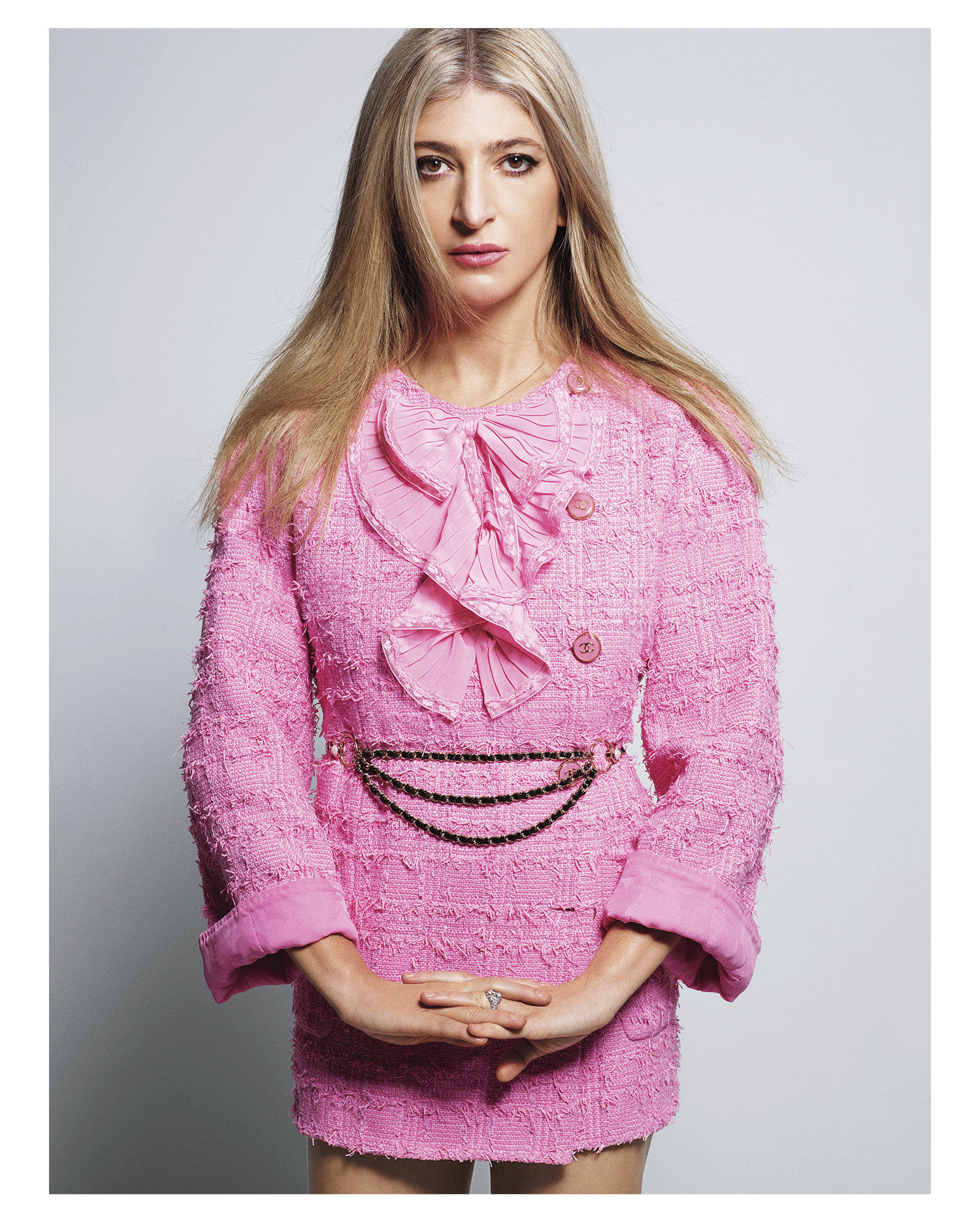 Sarah Hoover Is Reinventing the New York Multihyphenate in Cartoon Pink Chanel picture