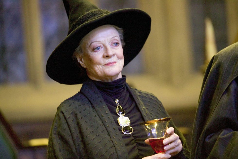 harry potter and the goblet of fire, maggie smith as professor mcgonagall 2005