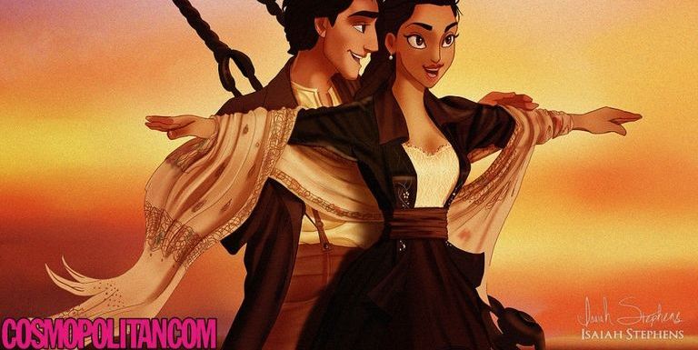 If Disney Couples Starred in Titanic