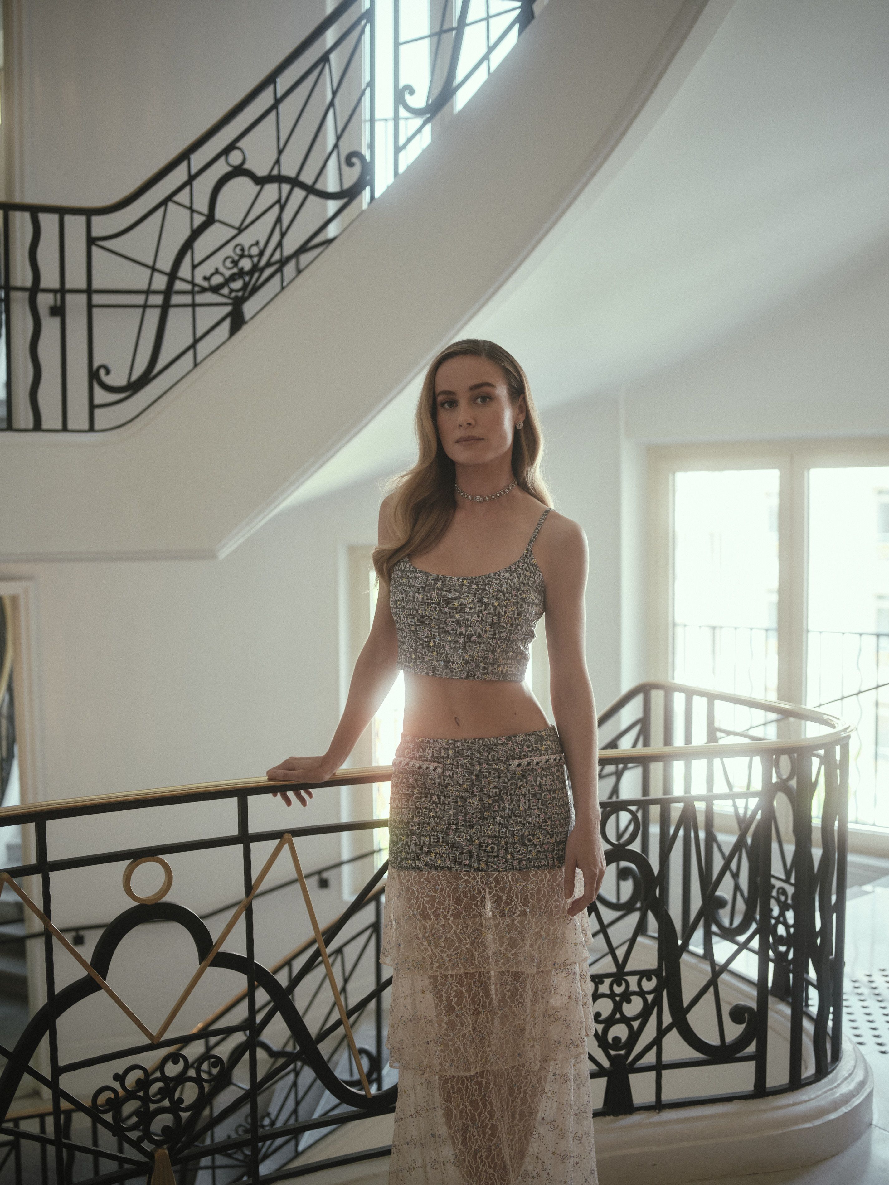 Brie Larson Wore The Most California Chanel Dress to Cannes