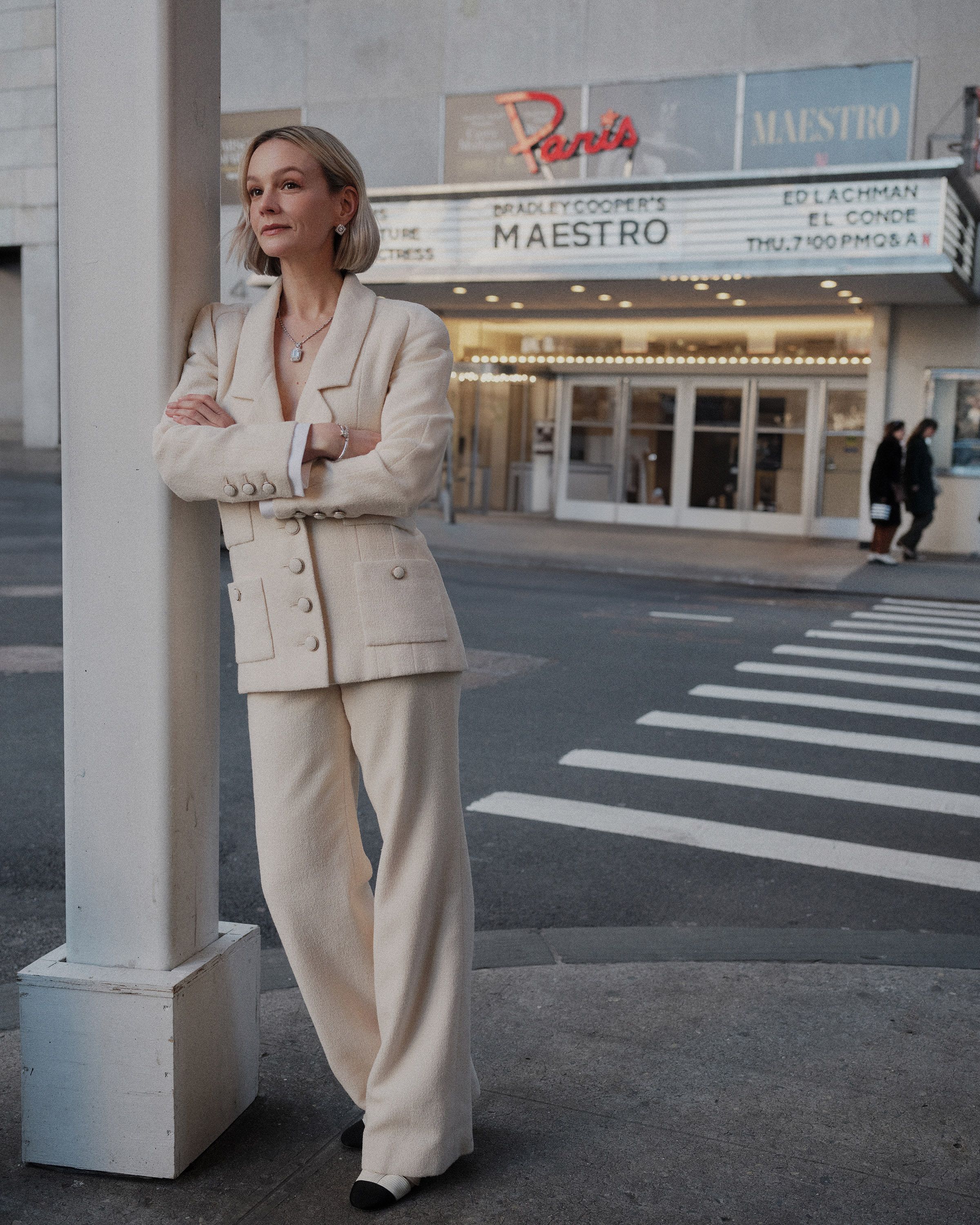 Getting Ready With Carey Mulligan for Chanel s Boutique Opening