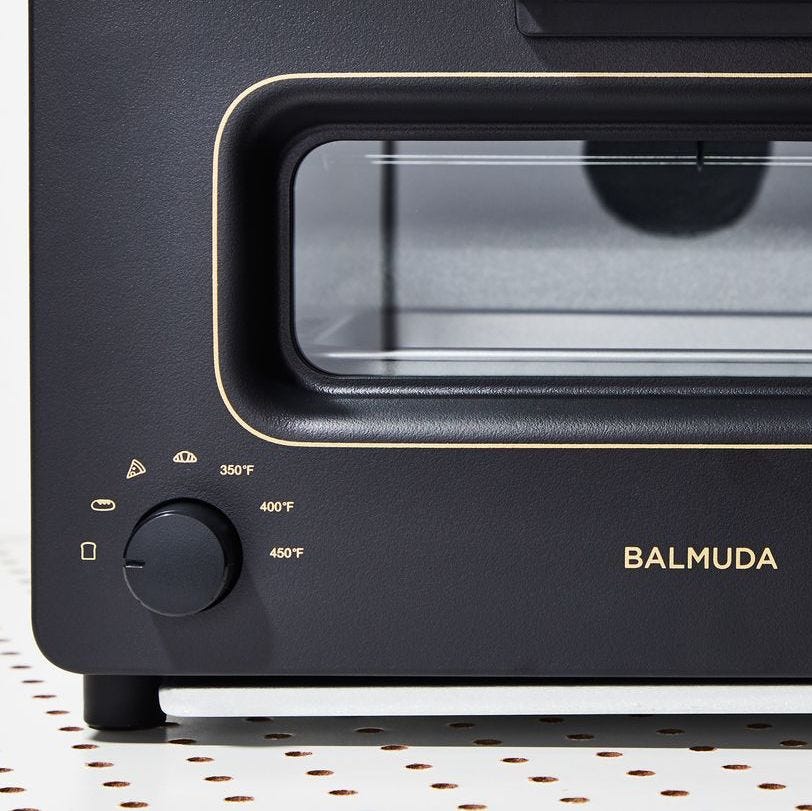 Toaster oven BALMUDA The Toaster black K11A-BK barumyuda, BALMUDA mail  order