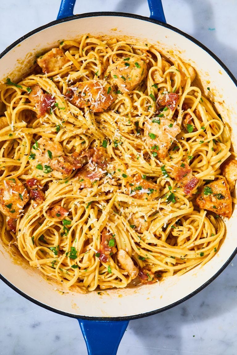 chicken carbonara