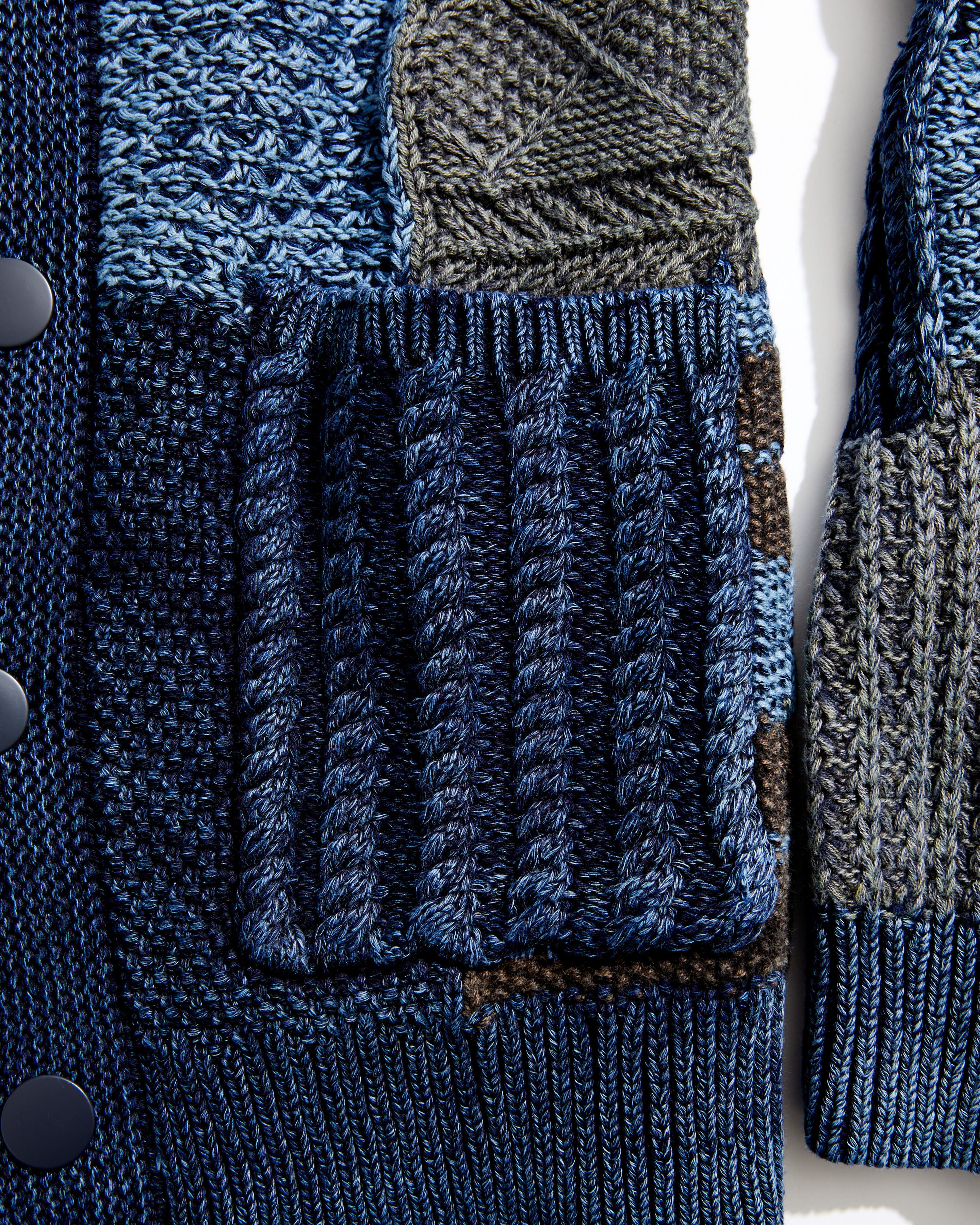 爆速黒字化  Sweater Knit Patchwork PROPOSITION ニット/セーター