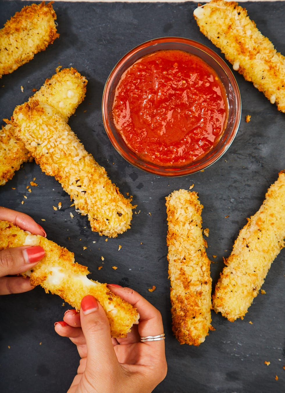 Best Air Fryer Mozzarella Sticks Recipe - How To Make Mozzarella Sticks ...