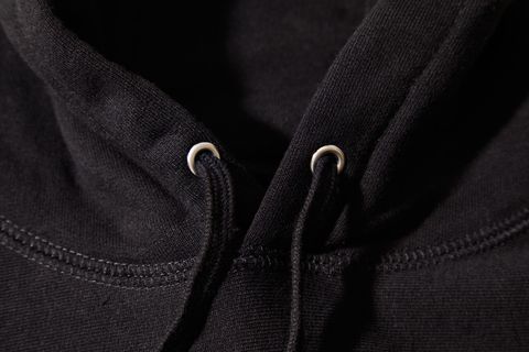 the 12oz brush back fleece is the kind of crispy but comfy fabric that'll get better wash after wash﻿