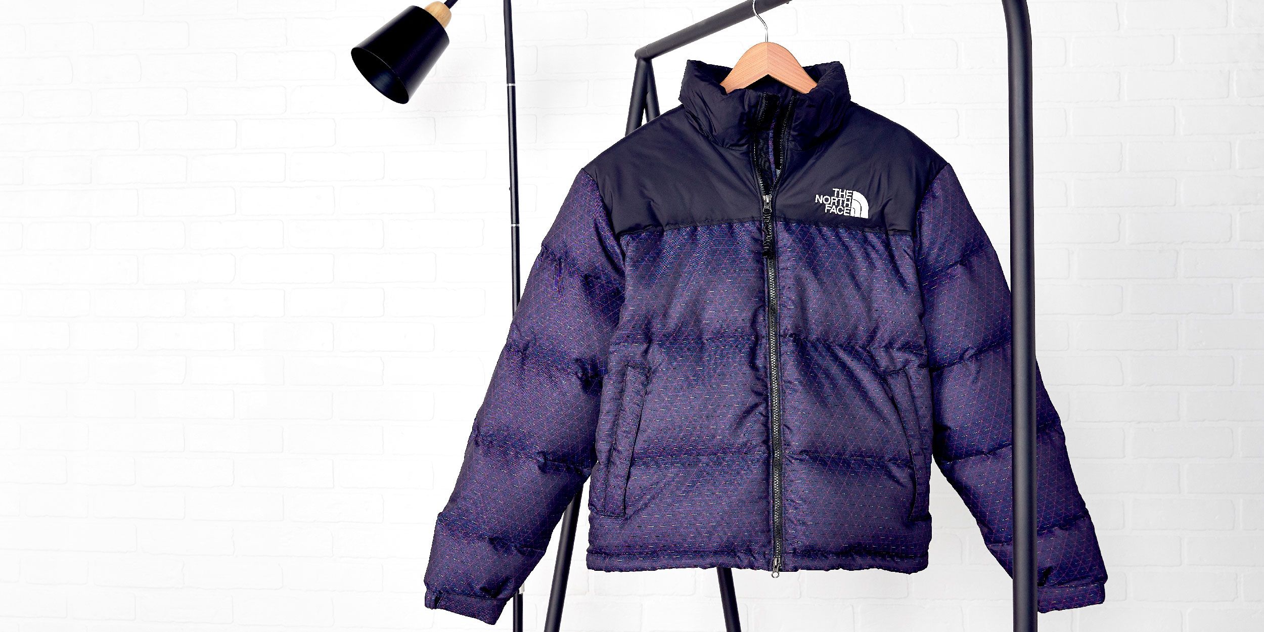 North face shop jacquard nuptse