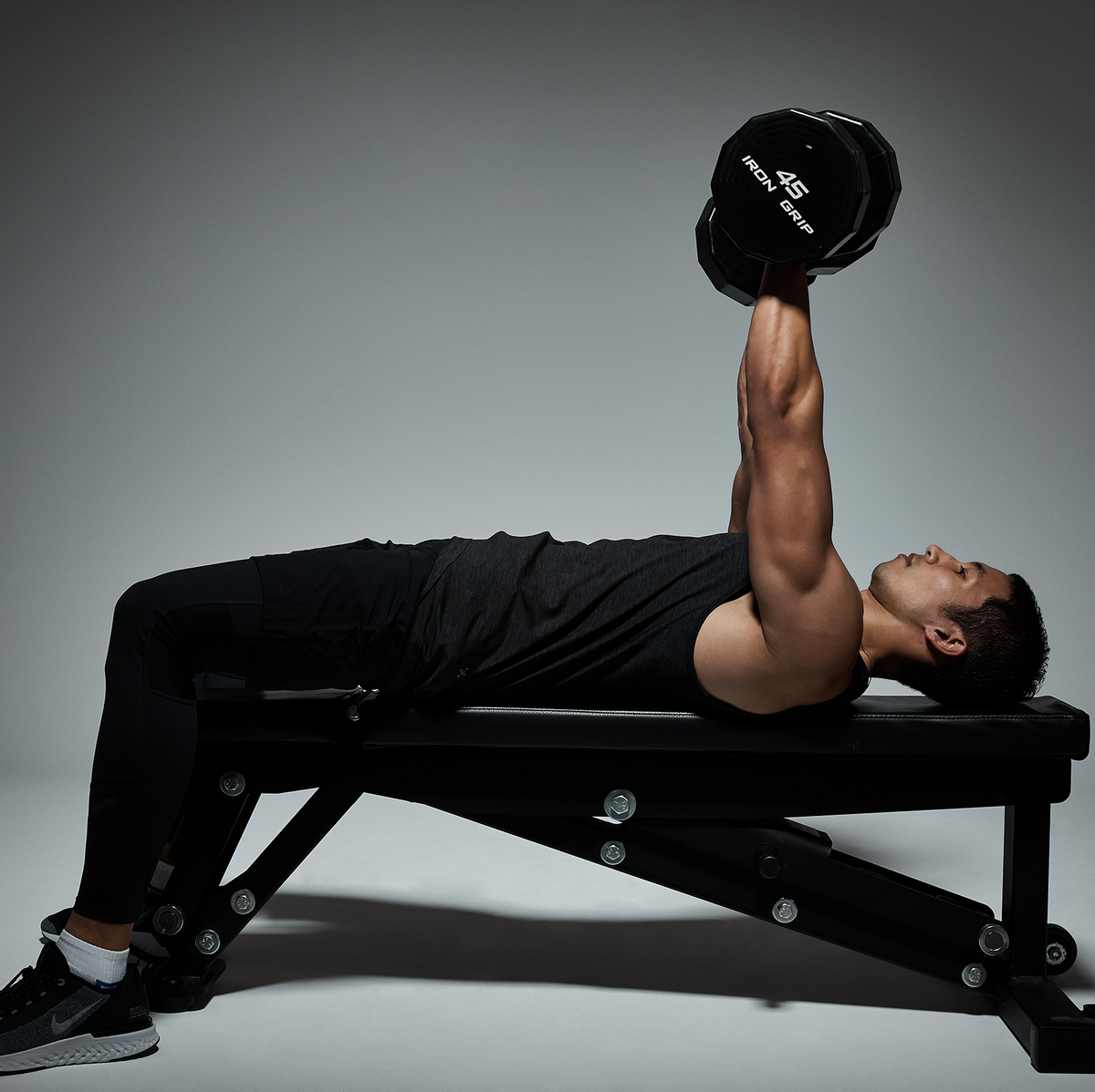 Dumbbell And Barbell Bench