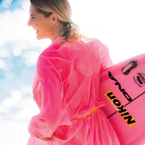 Pink, Personal protective equipment, Outerwear, Surfboard, Surfing Equipment, 