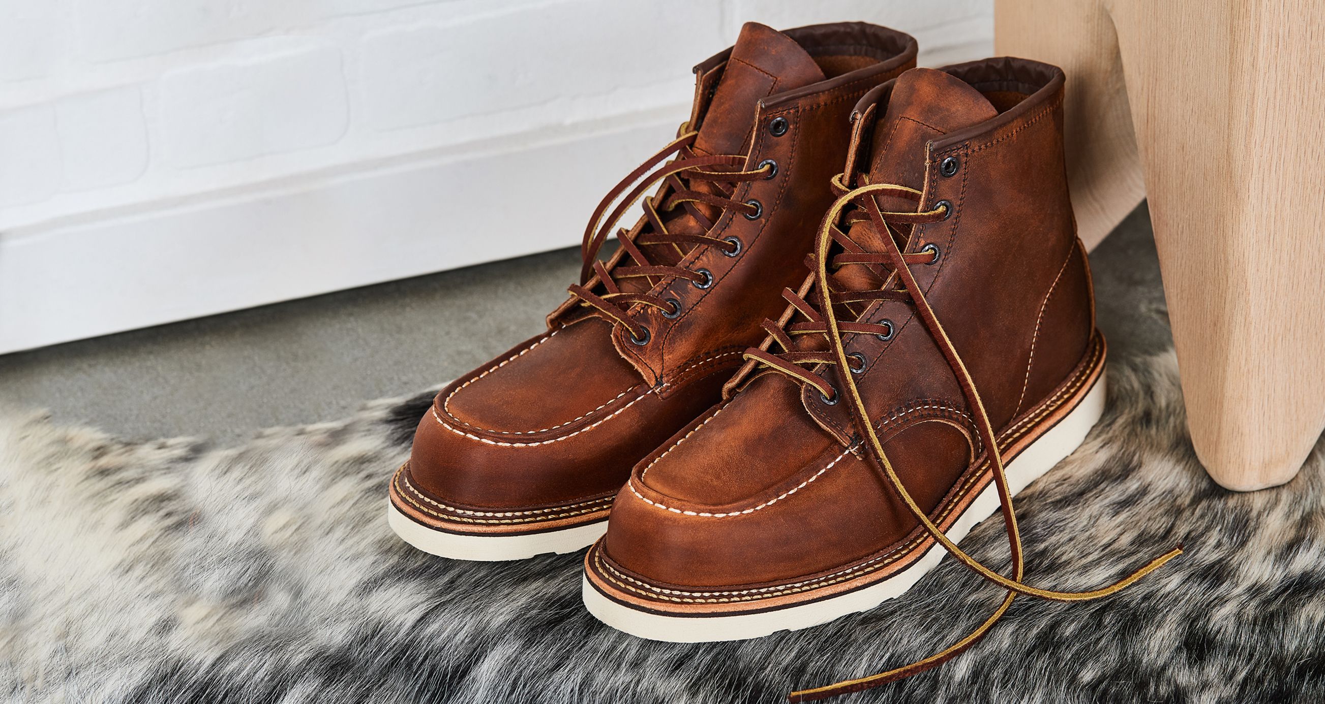 Red Wing Heritage 6-inch Moc Toe Boots 1907 Great Lakes Work Wear ...