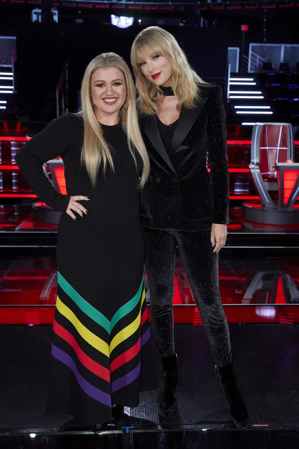 kelly clarkson and taylor swift on the voice