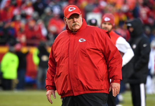 Does Mike Holmgren look like Andy Reid's after photo, when Andy