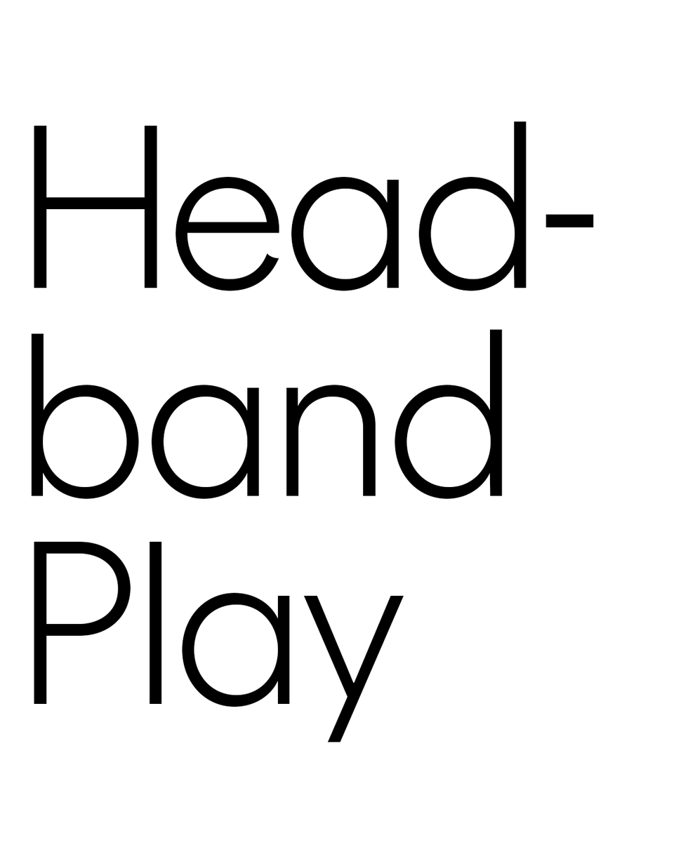 headband play