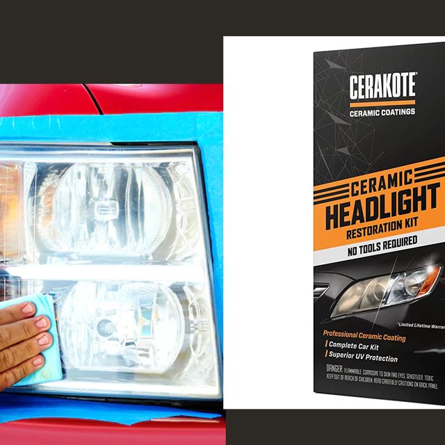 Car Headlight Lens Restoration Fluid Repair Kit Plastic Headlight Polish  Cleaner