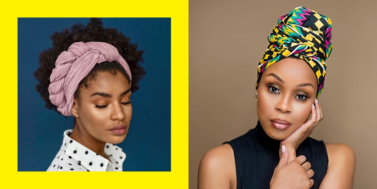 How to Tie a Headwrap: 17 Headscarf Styles for Natural Hair 2022