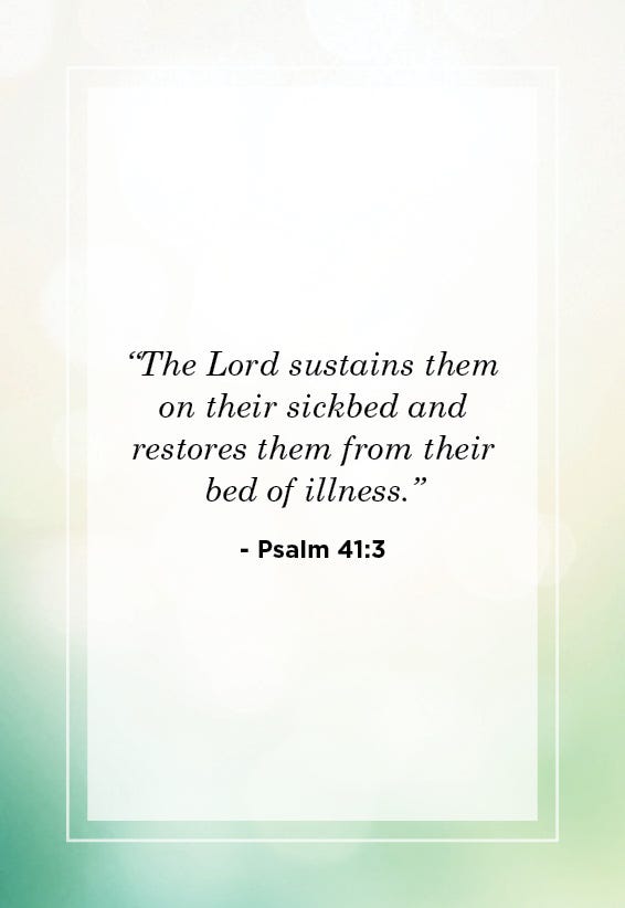 healing bible verse from psalms