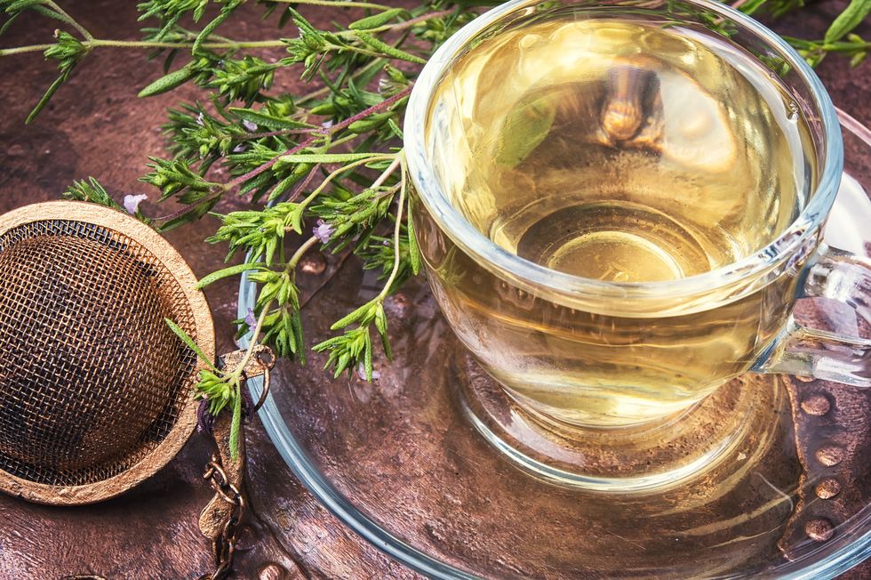 Healing herbal Oregano tea