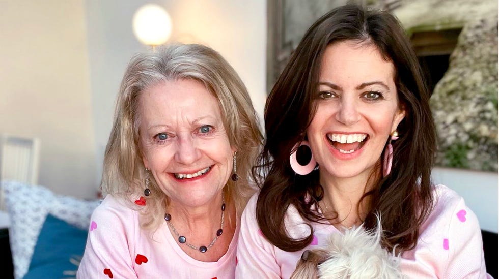 heather and deborah at home