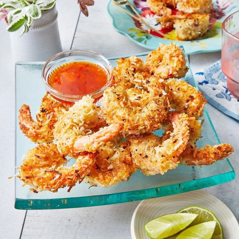 coconut shrimp with sweet dip