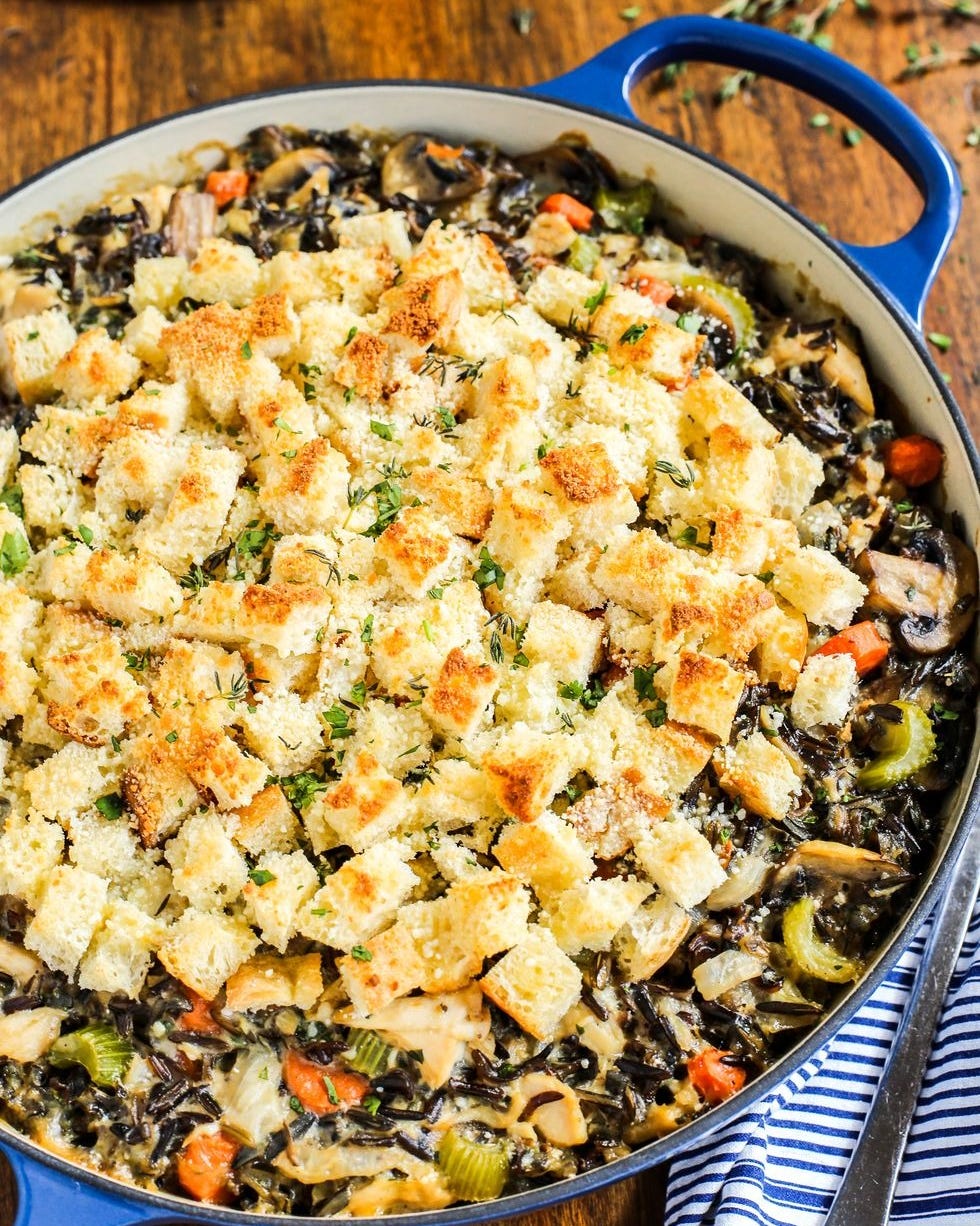 healthy chicken wild rice casserole healthy chicken wild rice casserole