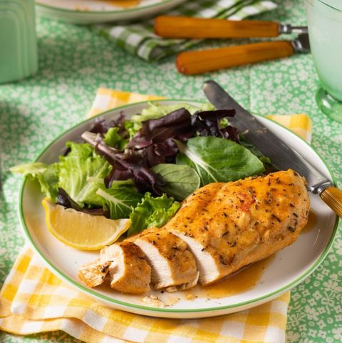 instant pot chicken breast with salad