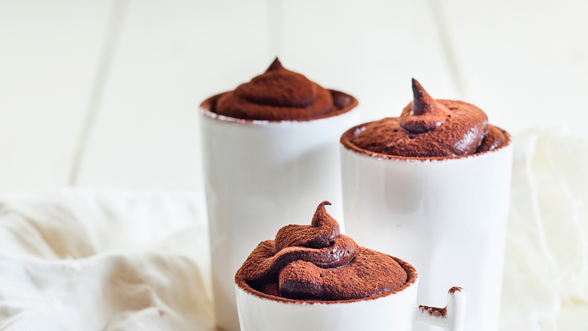 preview for 2 ingredient chocolate mousse