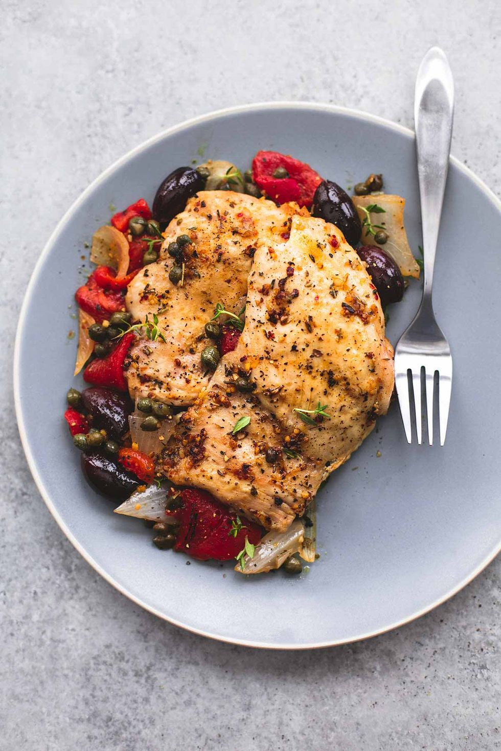 healthy crockpot recipes mediterranean chicken