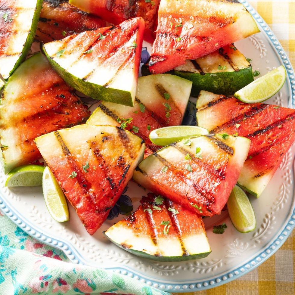 healthy dessert recipes grilled watermelon