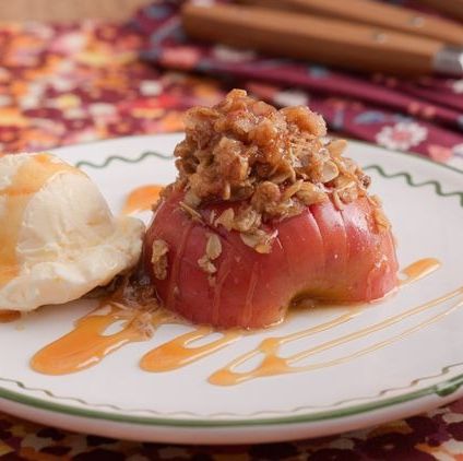 healthy desserts hasselback apples