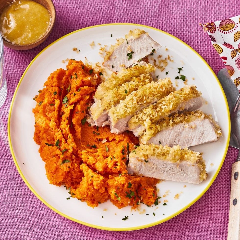 panko crusted pork chops