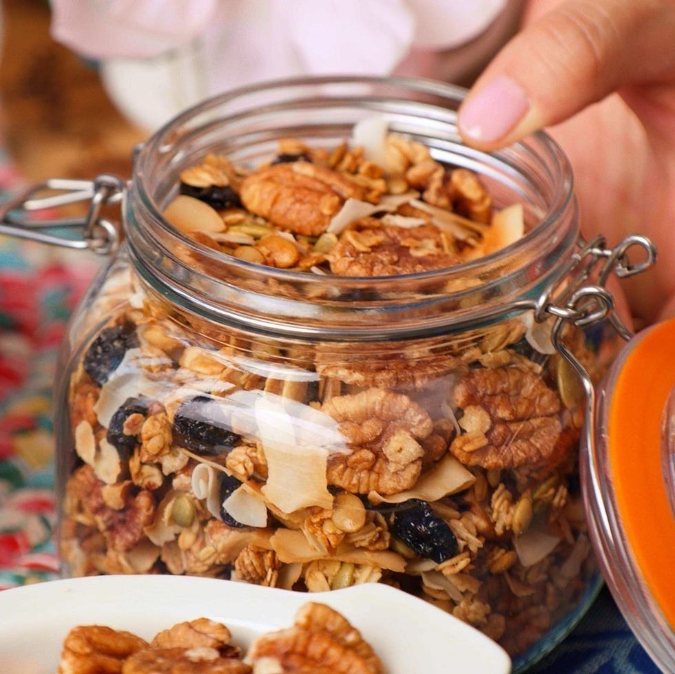 healthy fall recipes sourdough pecan granola sourdough pecan granola