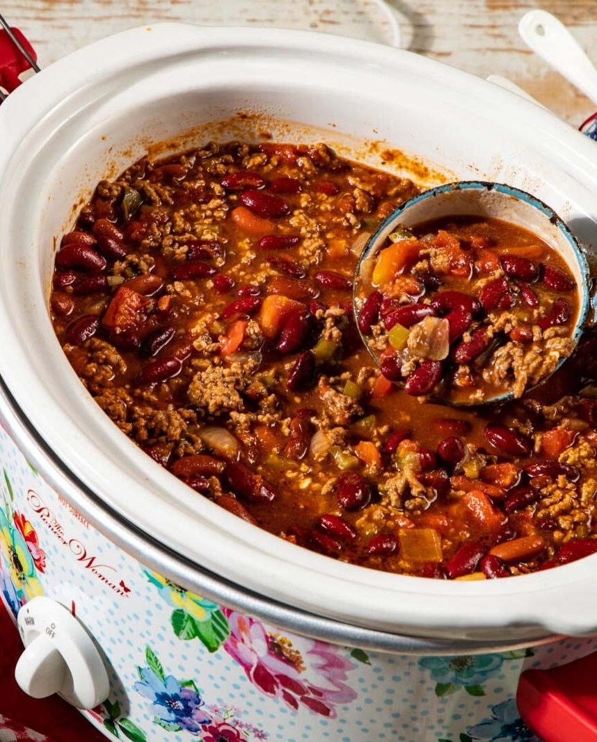 healthy ground beef recipes slow cooker chili