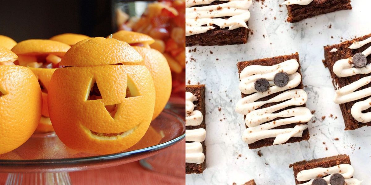 healthy halloween desserts and snacks