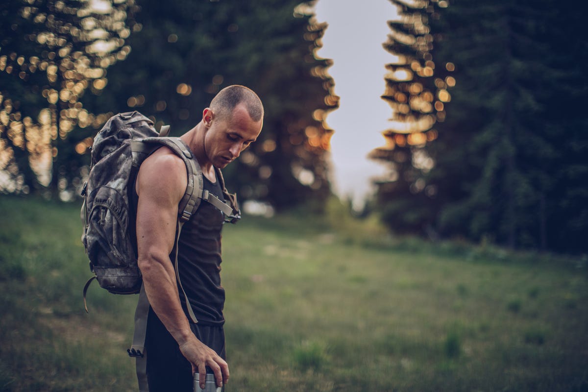 Walking with best sale weights in backpack