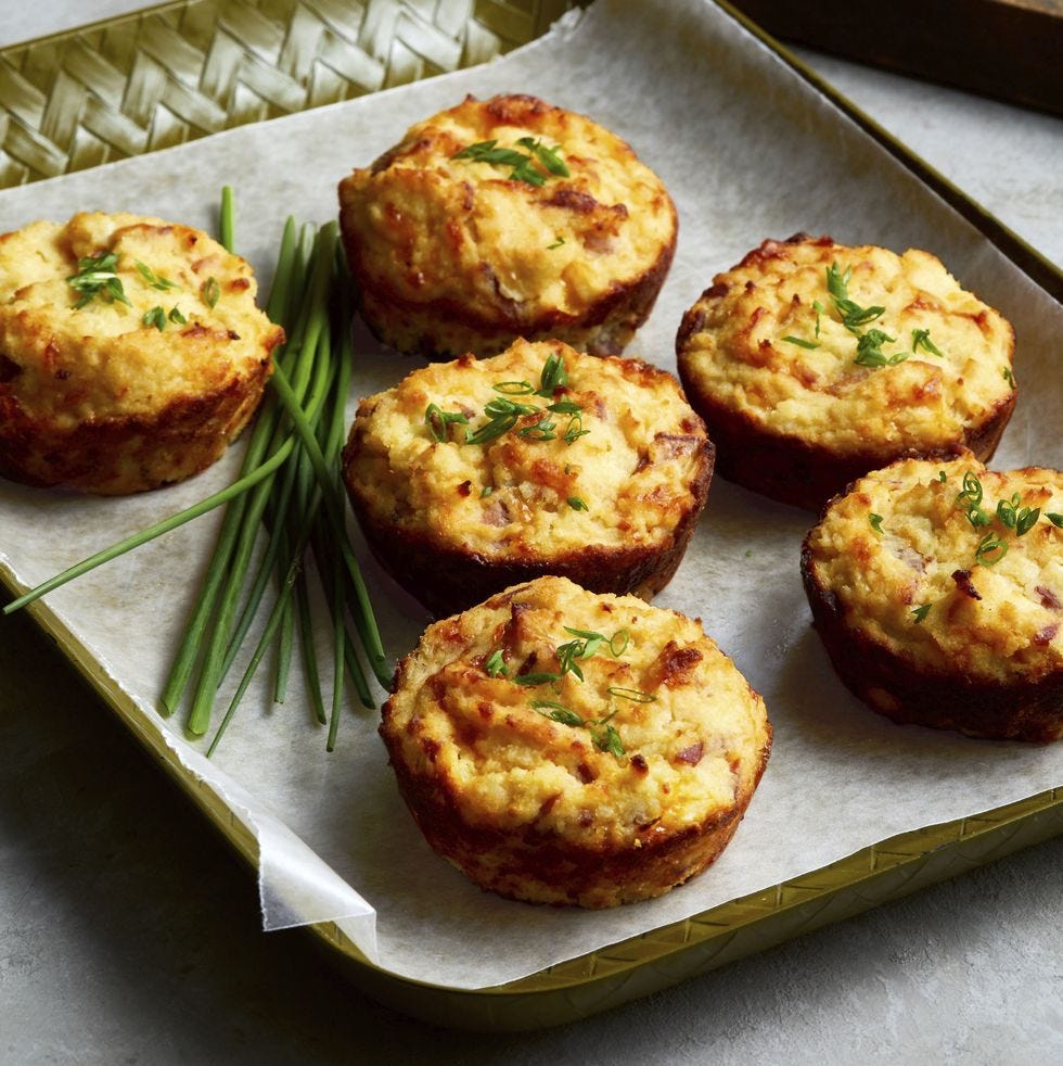 healthy lunch ideas low carb quiche biscuits with bacon cheddar and chives