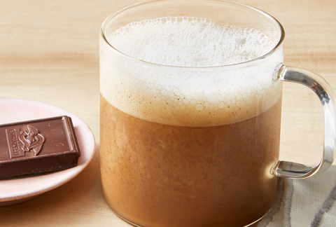 healthy mocha latte