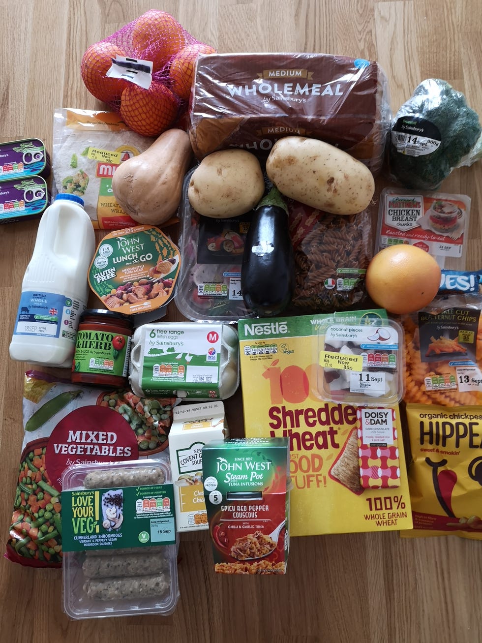 UNDER £100 SAINSBURYS WEEKLY FOOD HAUL 2023/ FAMILY OF 5 CHEAP