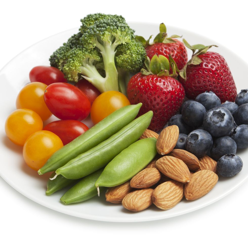 healthy snack plate