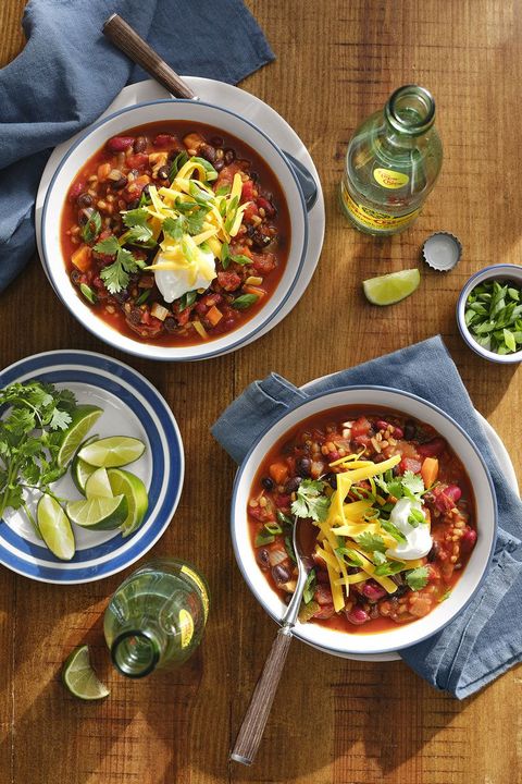healthy super bowl recipes vegetarian chili