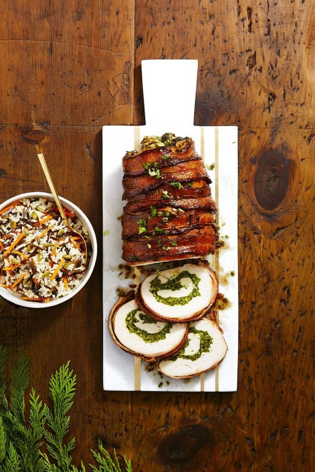 Healthy Easter Recipes - Turkey Roast with Pilaf