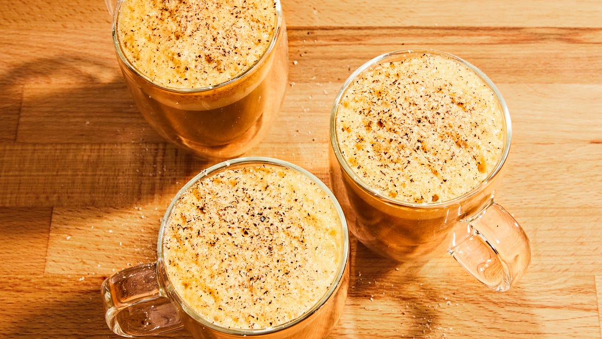 Video player poster image preview for Vegan Pumpkin Spice Latte