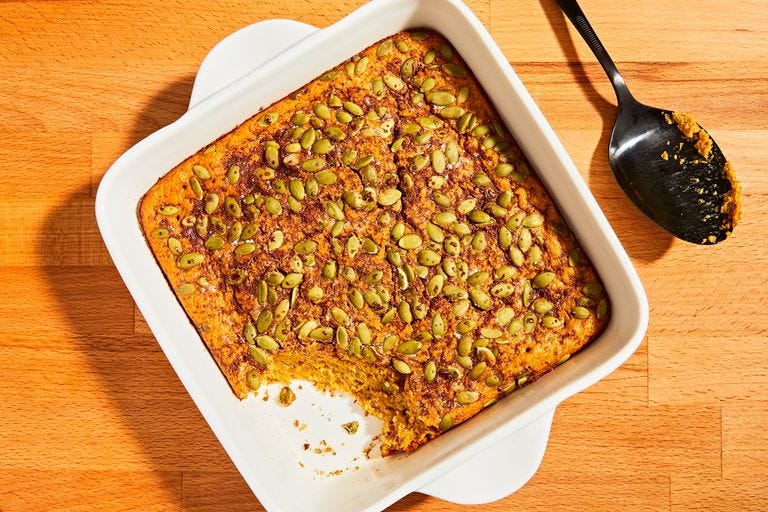 family style pumpkin pie baked oats