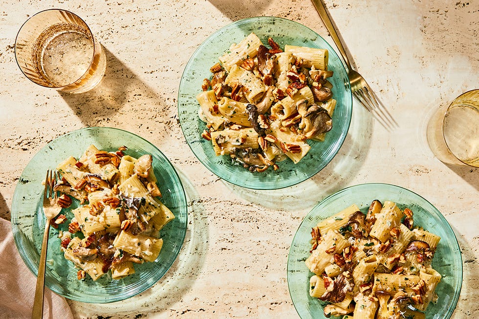 creamy mushroom pasta