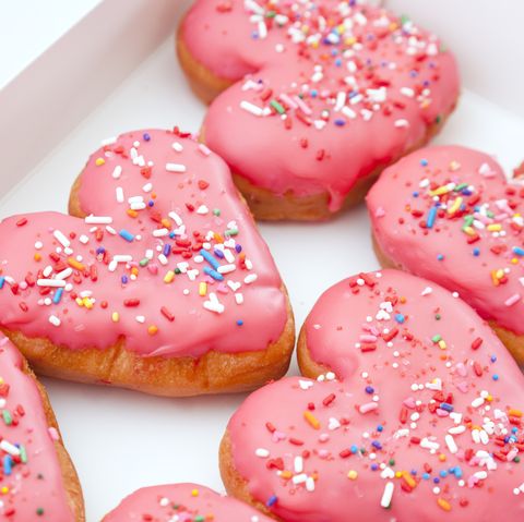 heart donut valentines day captions