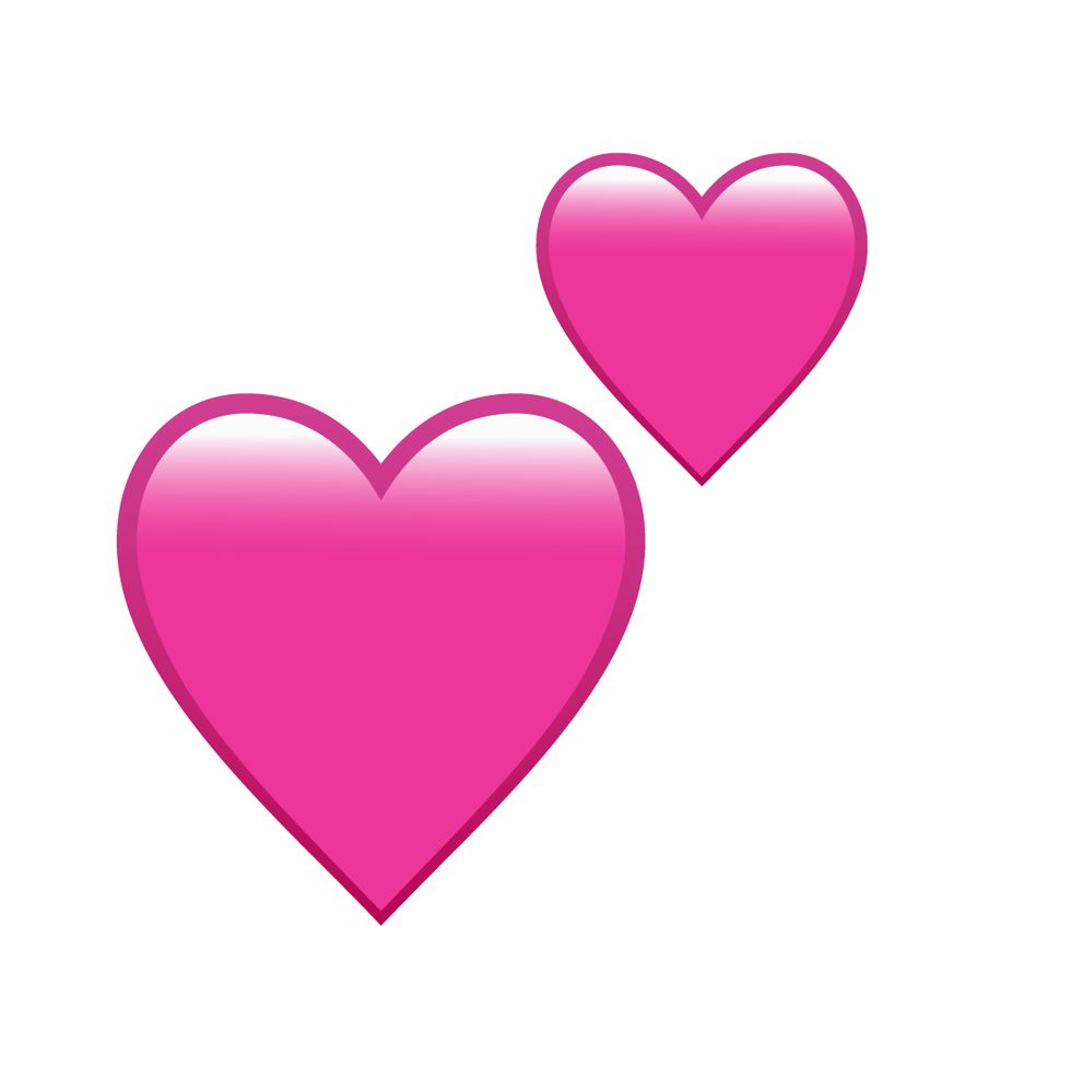 heart emoji meanings double hearts