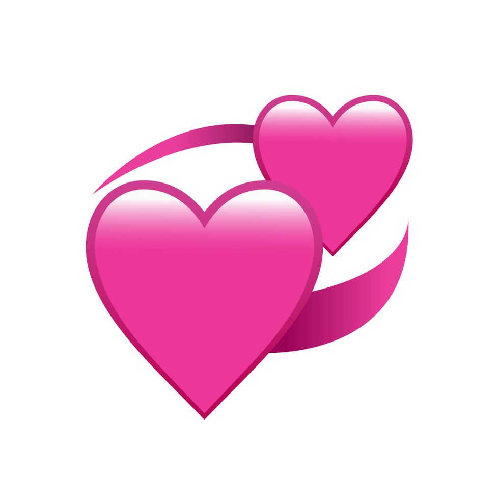 heart emoji meanings revolving hearts