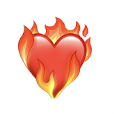 heart emoji meanings heart on fire