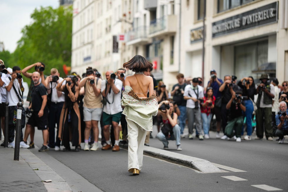 street style paris fashion week menswear spring summer 2024 day two