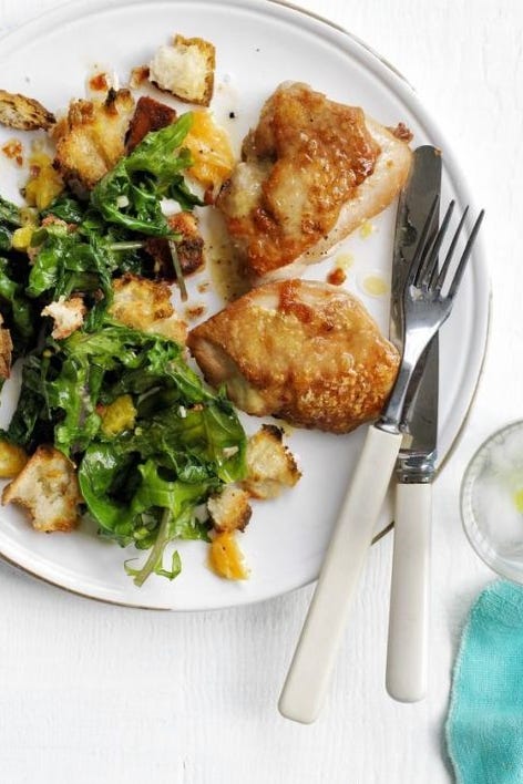 heart healthy recipes roasted citrus chicken salad